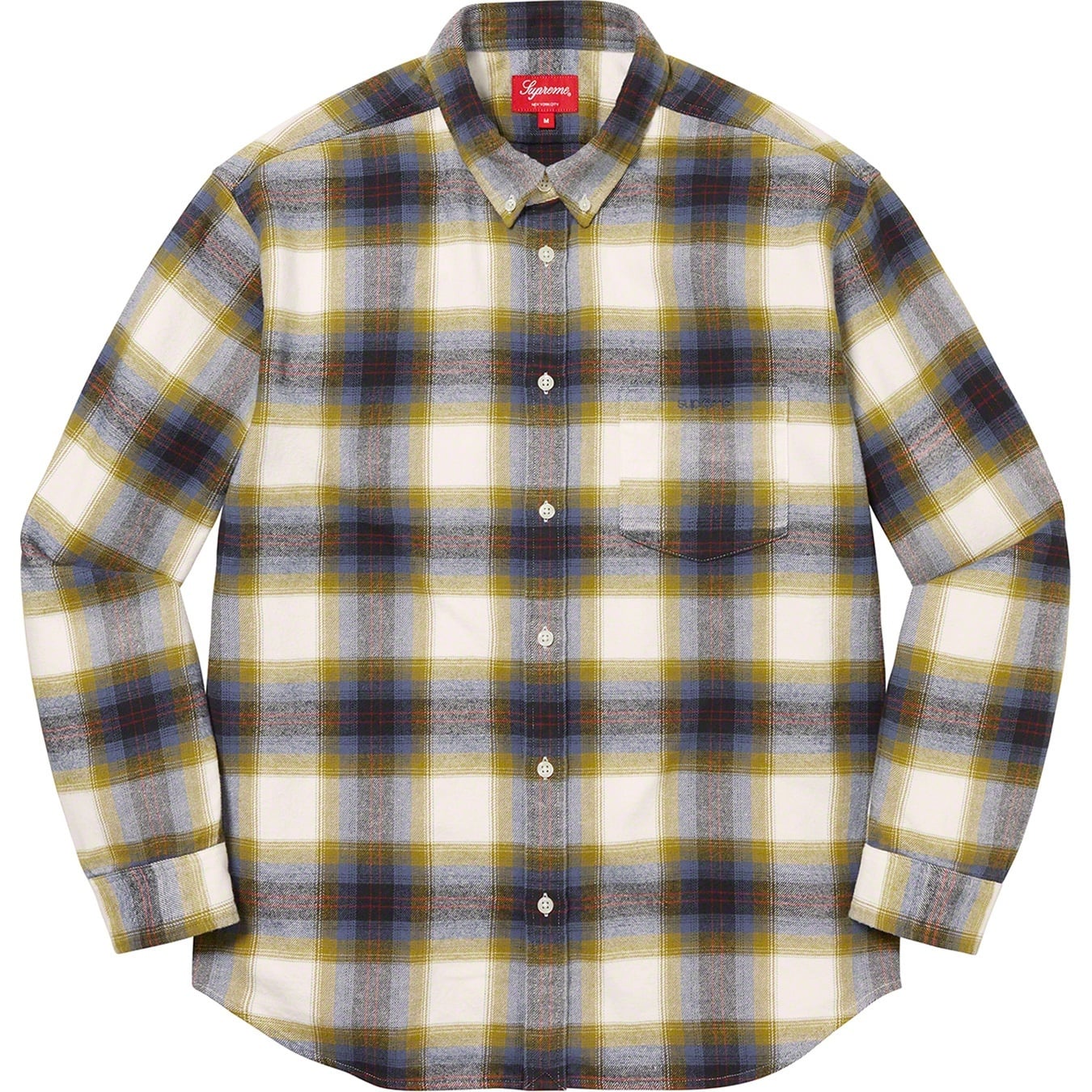 Brushed Plaid Flannel Shirt view 3